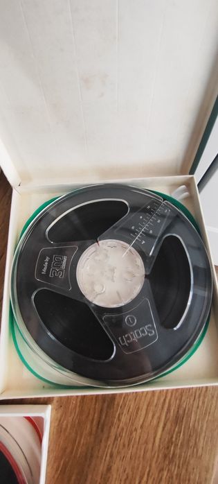Taśmy magnetofonowe scotch magbetic tape 3 sztuki