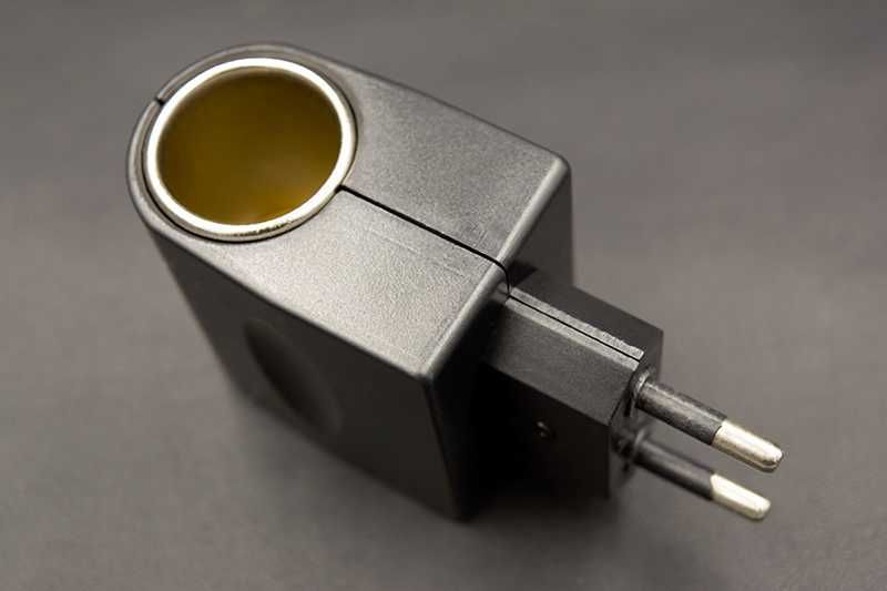 Adaptador de Isqueiro AC/DC para Tomada de Parede, Novo