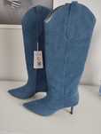 Nine West kozaki jeansowe rozm  37 nowe