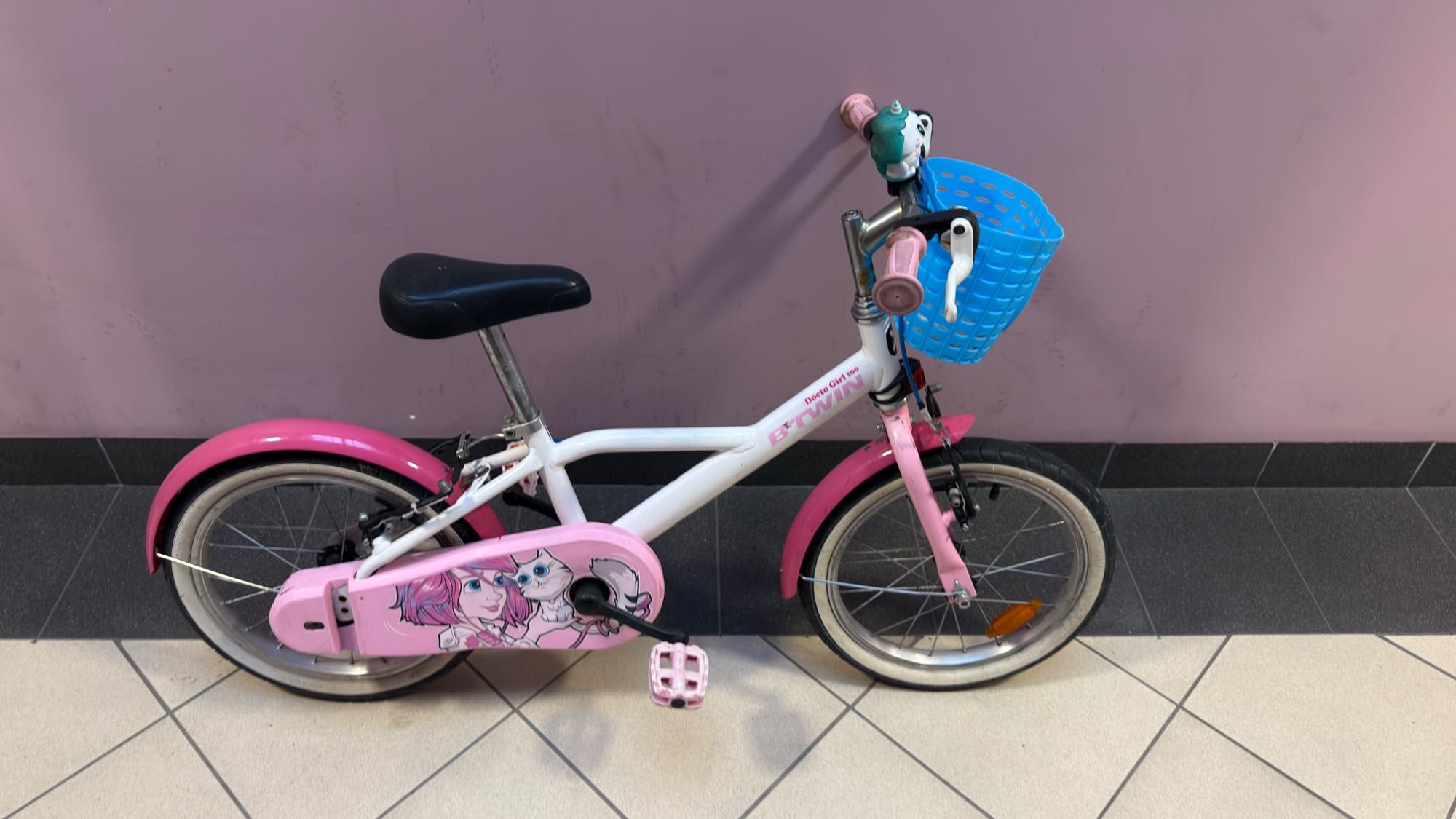 Btwin doctor girl 500 16” w bdb stanie po przeglądzie dla dziewczynki