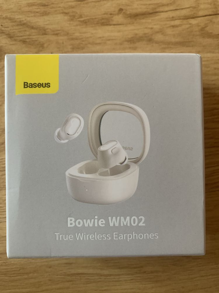 Słuchawki Baseus WM02, nowe