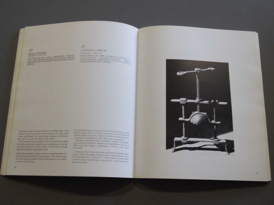 Livro Instrumentos de Tortura