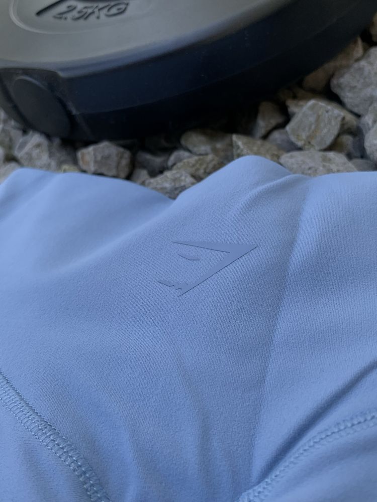 Błekitne legginsy GYMSHARK