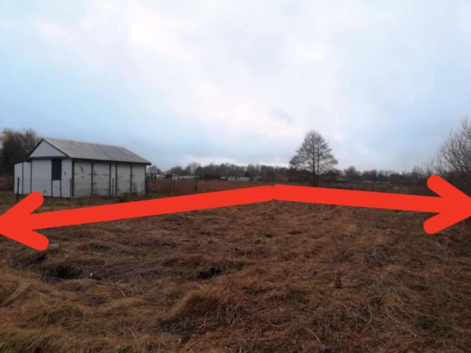 Działka 1000m*300 m od 1 linii brzegu i wejścia na plażę NR 45*Zamiana