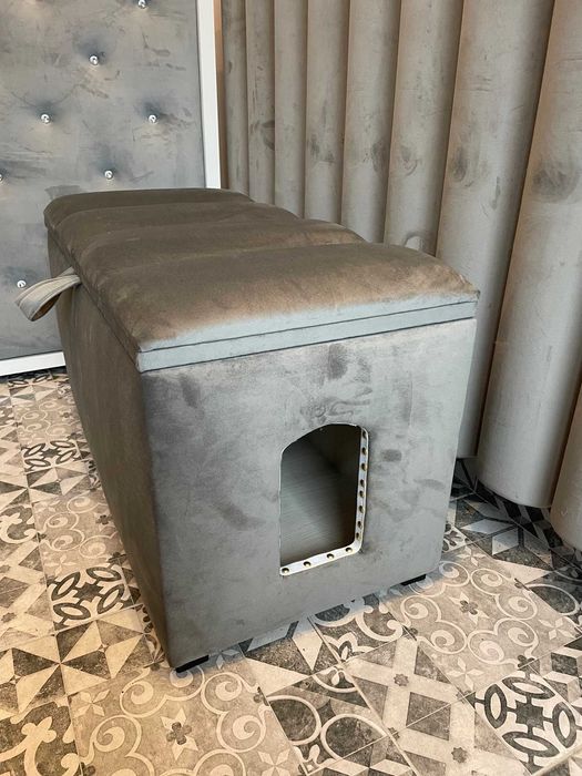 Siedzisko z ukrytą funkcją kuwety