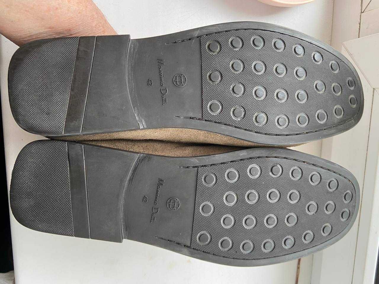 Чоловічі туфлі лофери Massimo Dutti. Розмір 42.