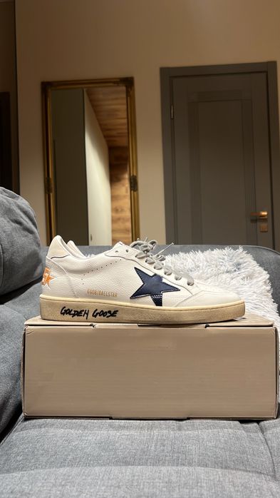 43-44р ОРИГИНАЛ ! Кроссовки кеды golden Goose nike