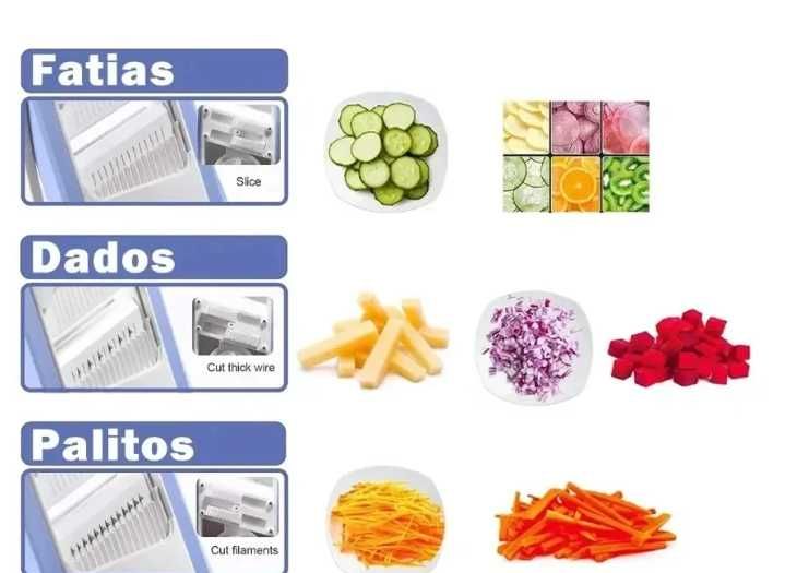 Cortador De Legumes 5 EM 1 Profissional