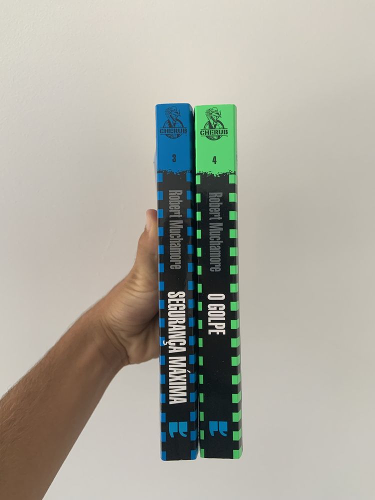 Livros Cherub 3 e 4