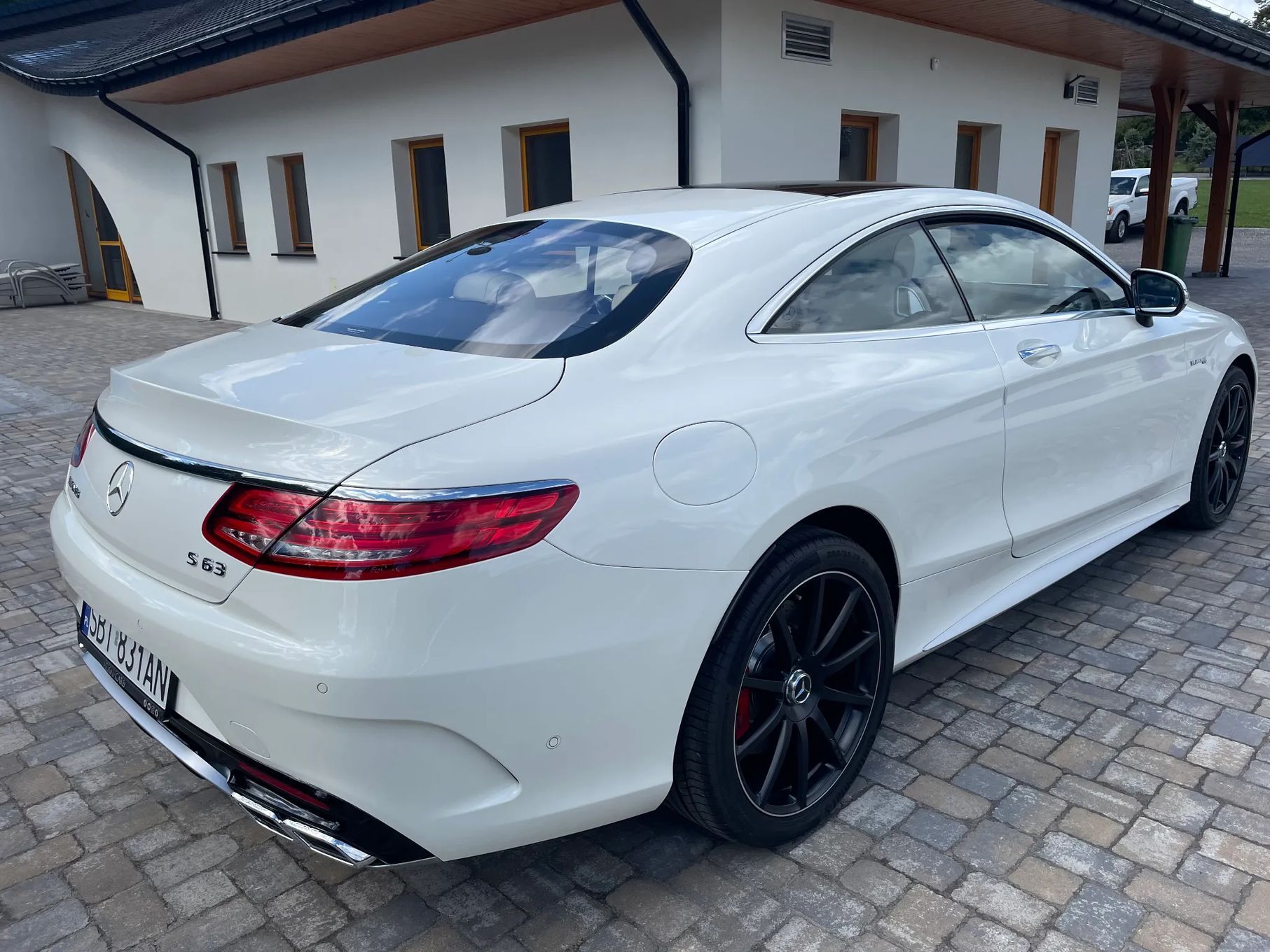 Mercedes-Benz Klasa S Mercedes S63 AMG Coupe, przebieg 2600km!, Japonia, 1 wł w Polsce