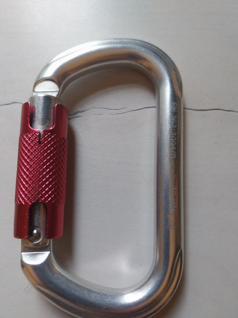 karabinki aluminiowe 25 KN