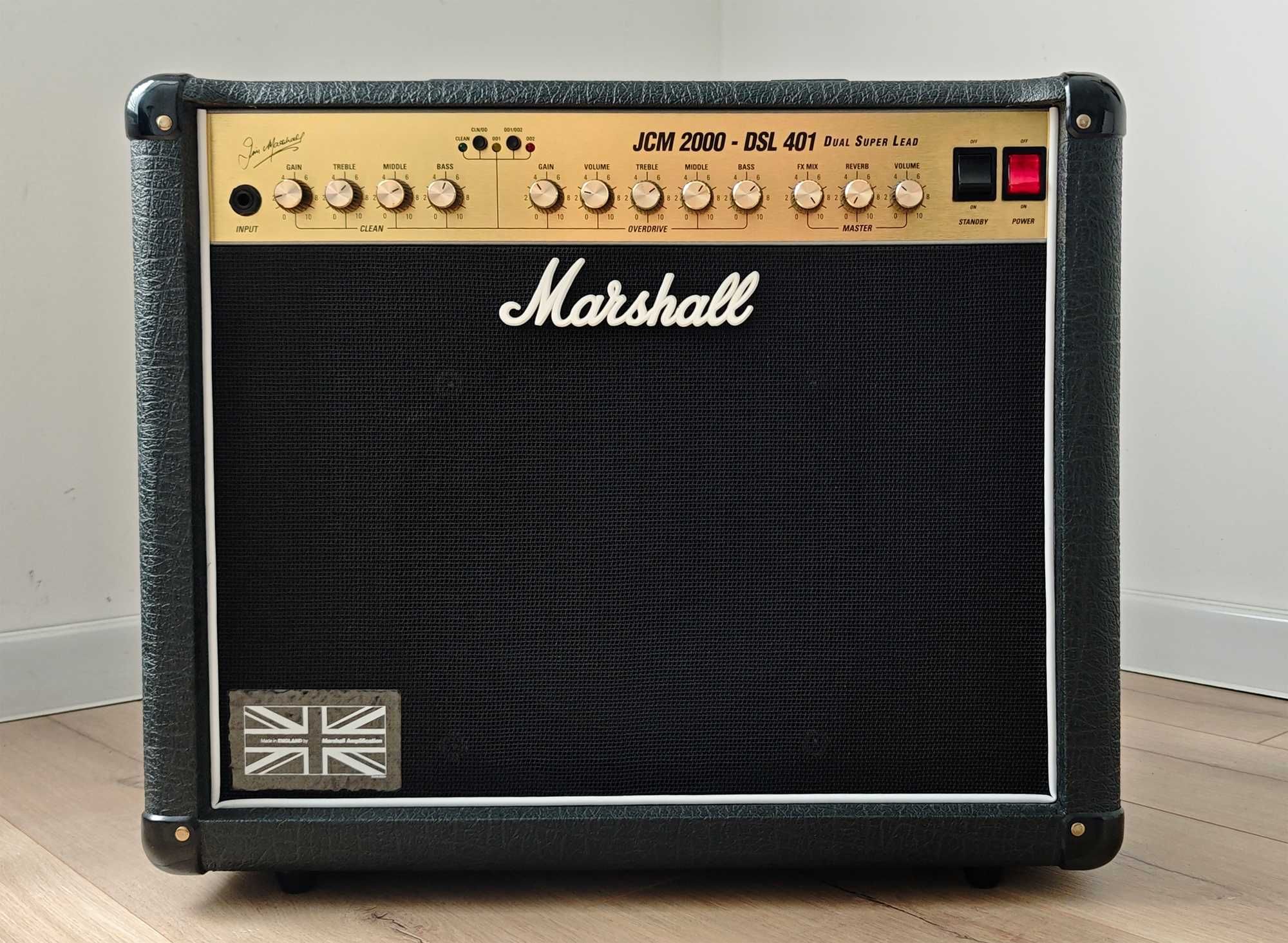 Wzmacniacz lampowy do gitary Marshall JCM 2000 DSL 401 - stan idealny