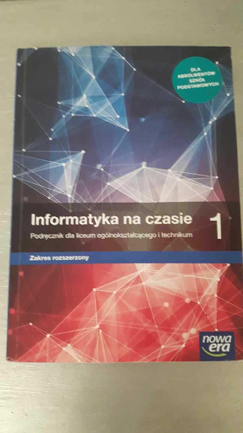 Informatyka na czasie 1  Nowa ERA Warszawa