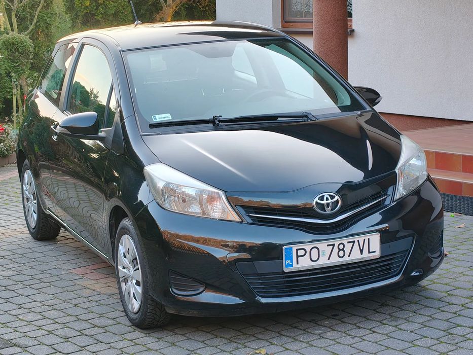 Toyota Yaris III Luna, udokumentowany przebieg 50 tys.km, Polski salon, JAK NOWA