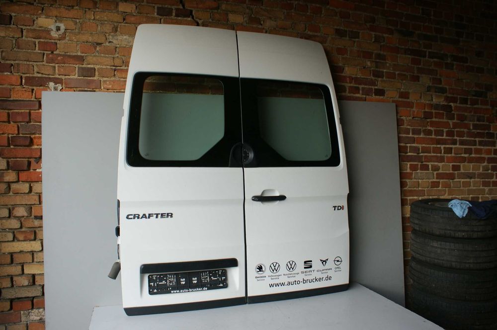 VW Crafter II Man TGE Drzwi Lewe Tył Tylne Szyba LB9A