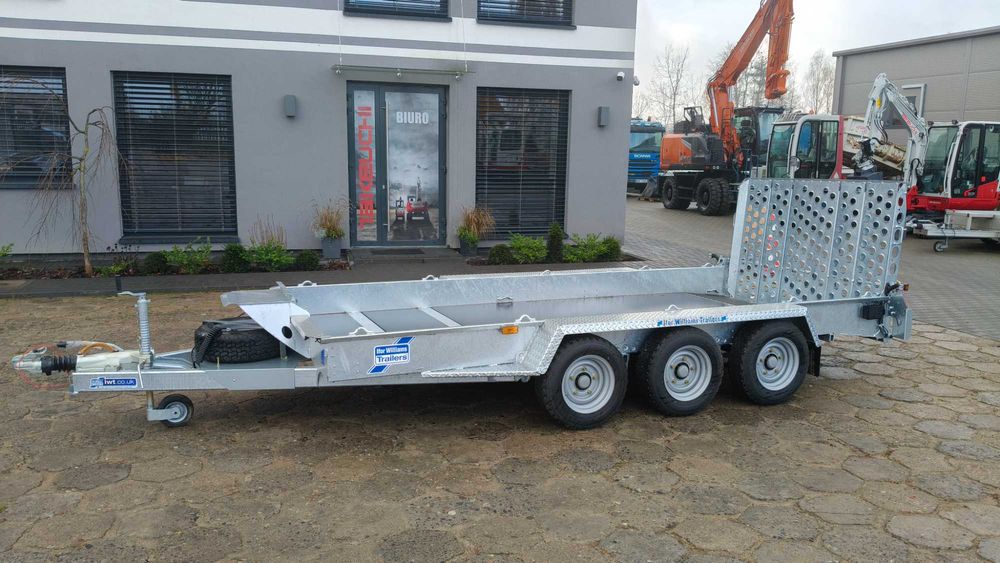IFOR WILLIAMS przyczepa laweta do przewozu minikoparek 3,5t nowa