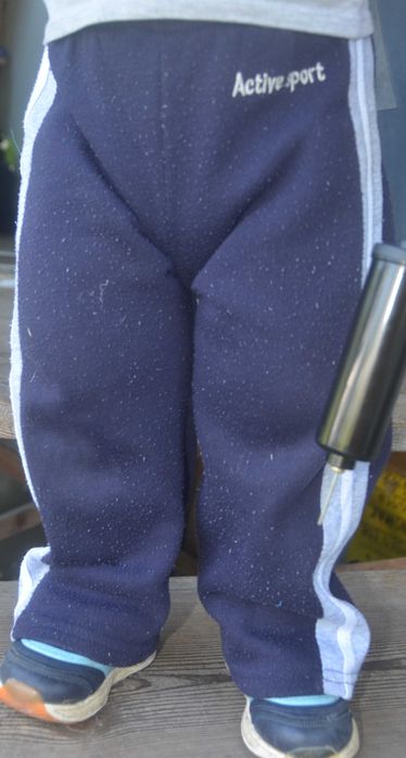 Zestaw 9szt Bluzek i Spodni dresowych rozm.80