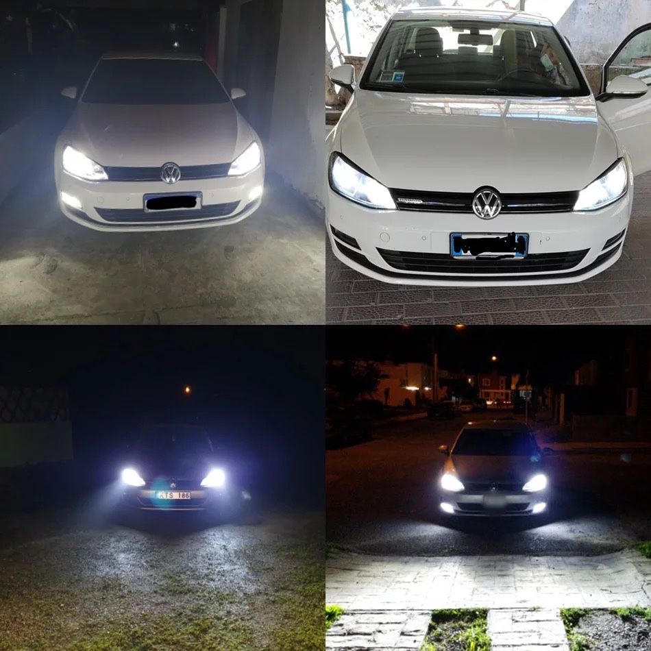 Kit led h7 golf 6 golf 7 e outros 80w