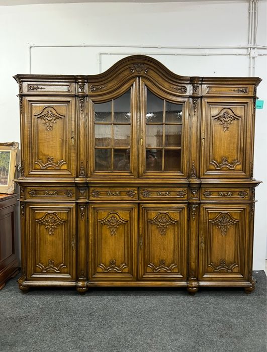 Dębowy Kredens bogato rzeźbiony/lite drewno/Raty