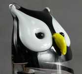 Piękna figura SOWA sówka szkło MURANO figurka puchacz 21,3cm