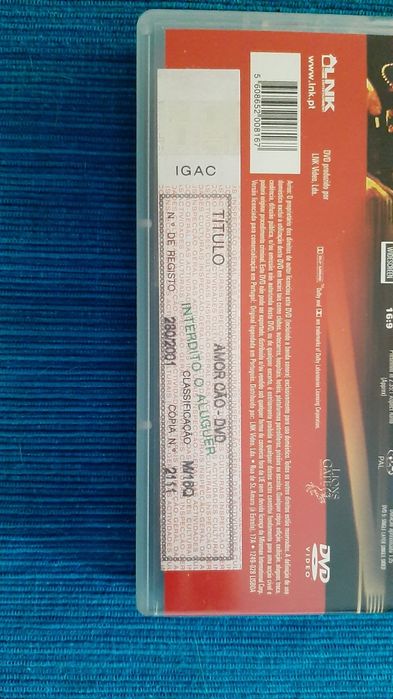Amor Cão - Amores Perros - Alejandro G. Iñarritu - dvd