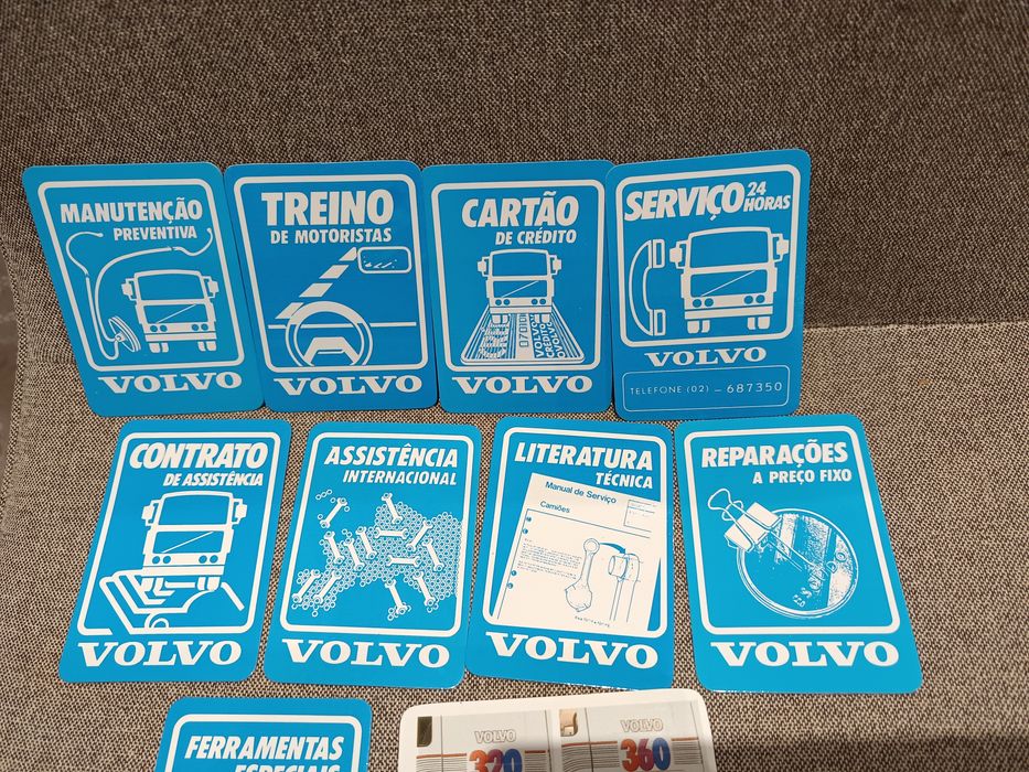 Calendários Volvo 1989