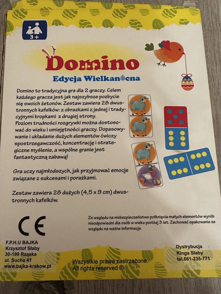 domino edycja wielkanocna