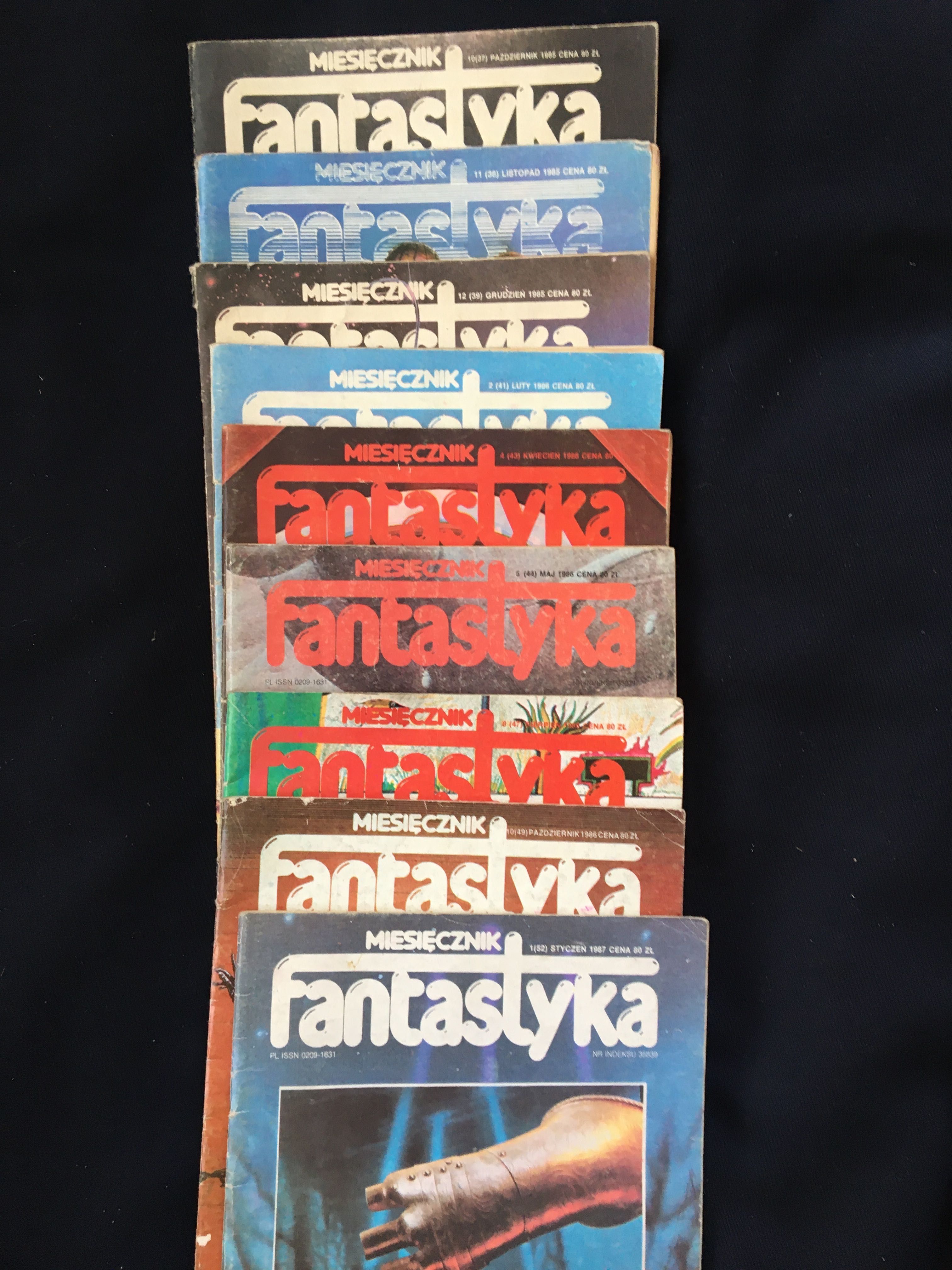 Fantastyka, miesięcznik, 9 nr, 1986-87 r