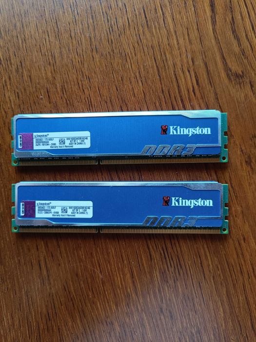 Pamięć RAM 2x4GB DDR3 1600 Kingston Hyper Blu