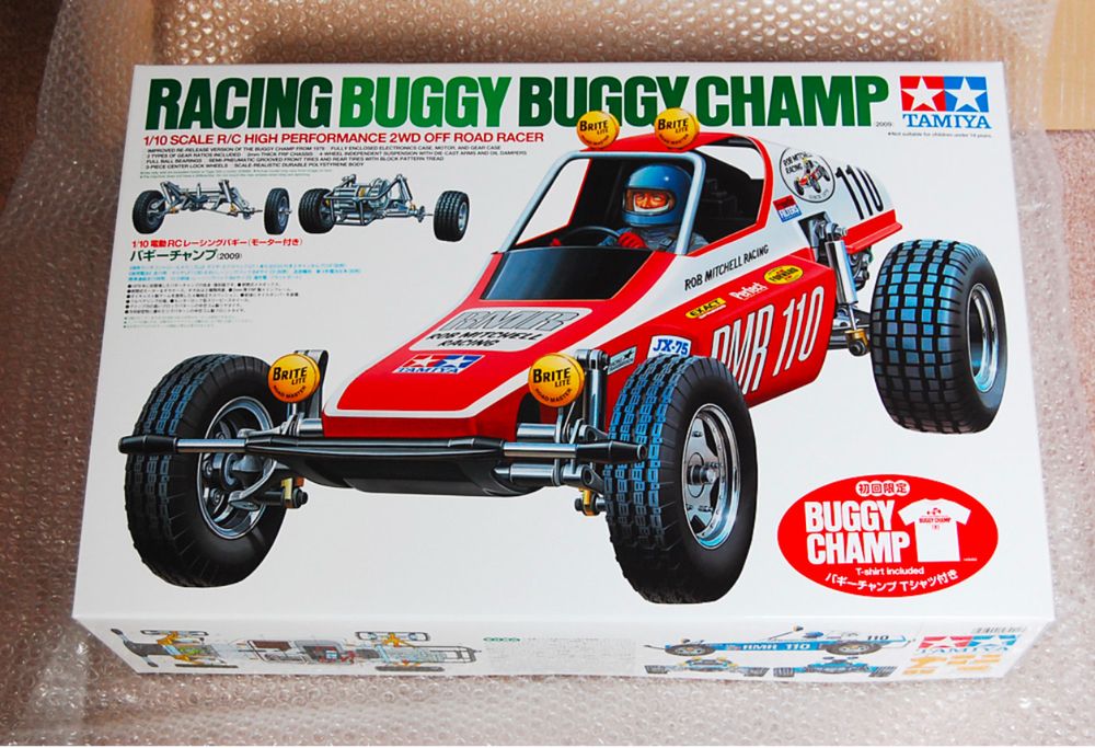 Tamiya Buggy Champ 2009 1st edition Japão - Tshirt incluida