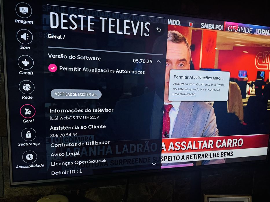 Televisao LG 65”