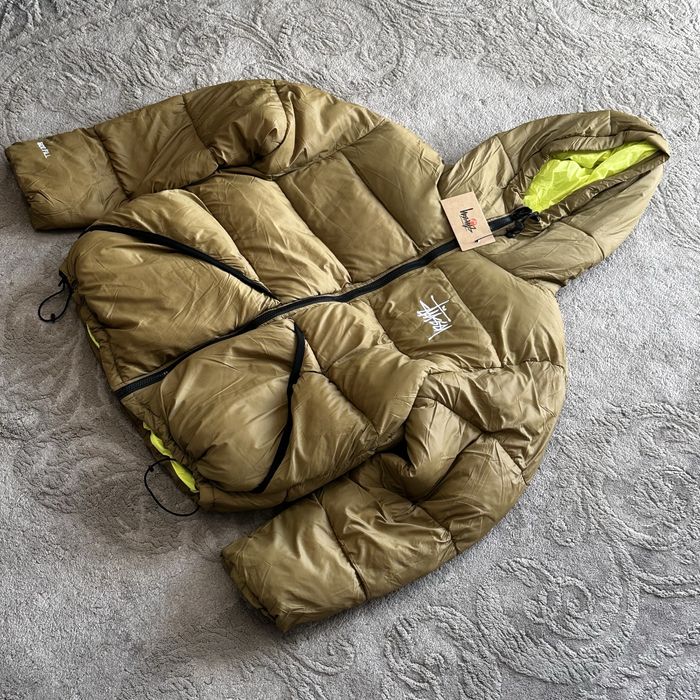 Пуховик stussy пухан стусі стусси куртка зимняя