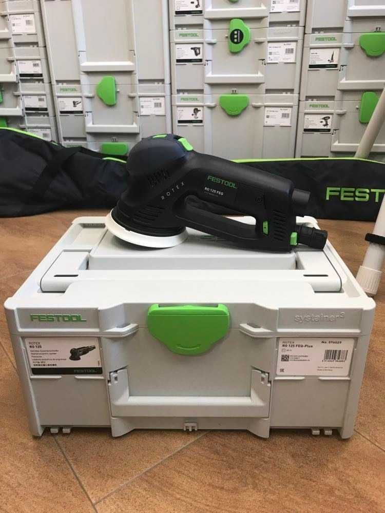 Przekładniowa szlifierka mimośrodowa Festool ROTEX RO 125 FEQ-Plus