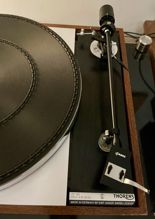 Gramofon Thorens TD-150 by EMT+ ramie Grace 707 ortofon omb30