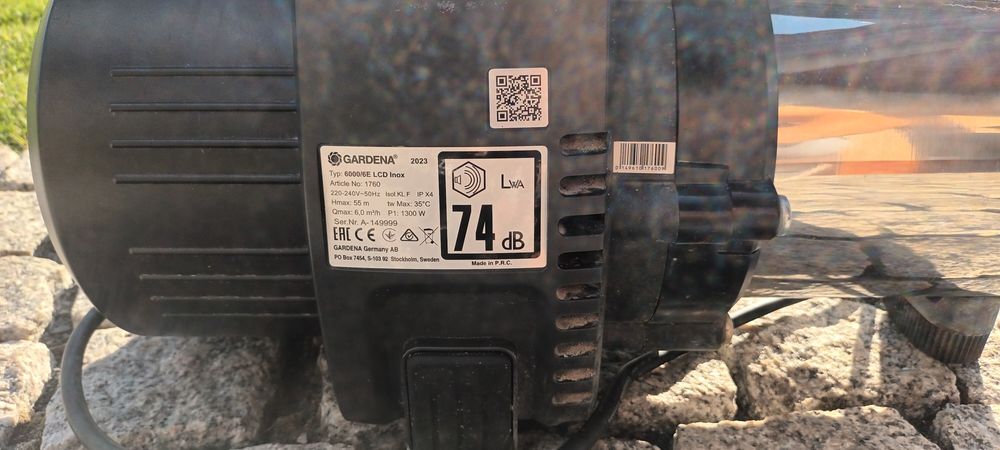 Pompa hydrofor gardena 6000/6e LCD Inox