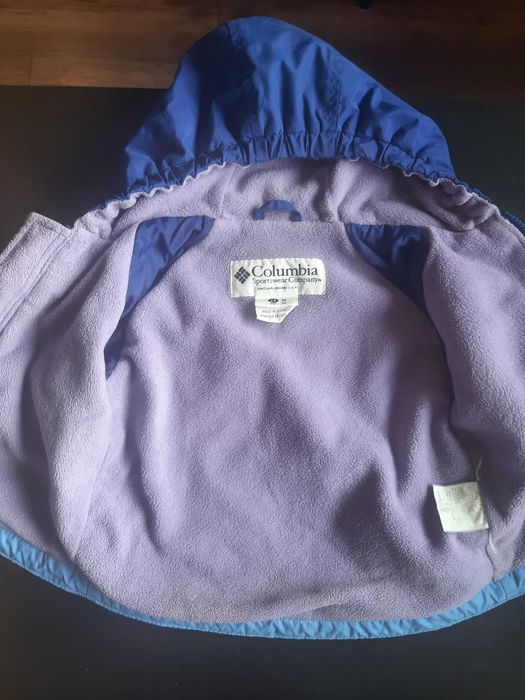 Kurtka i spodnie dziewczęce ocieplane