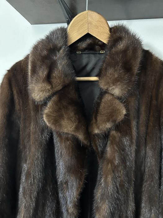 Luksusowe futro z norki SAGA MINK - recznie szyte, eleganckie