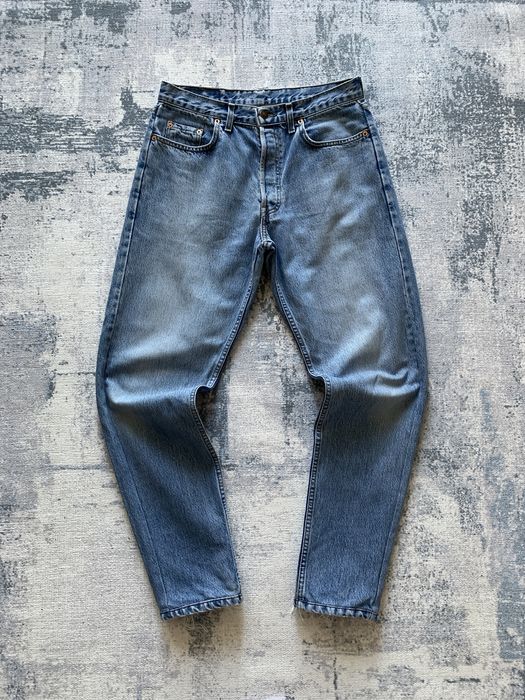 Синие винтажнын штаны чиносы брюки джинсы levis 615 orange tab vintage