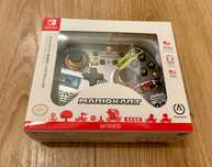 Nowy Pad przewodowy PowerA Mario Kart - Nintendo Switch/OLED.