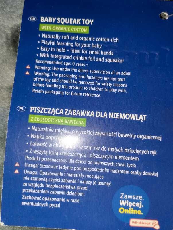 Zestaw 5 grzechotek lupilu lidl