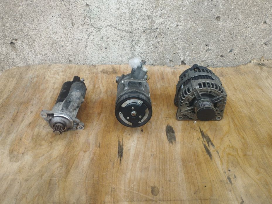 Компрессор кондера Стартер Генератор Volkswagen Skoda Audi Seat
