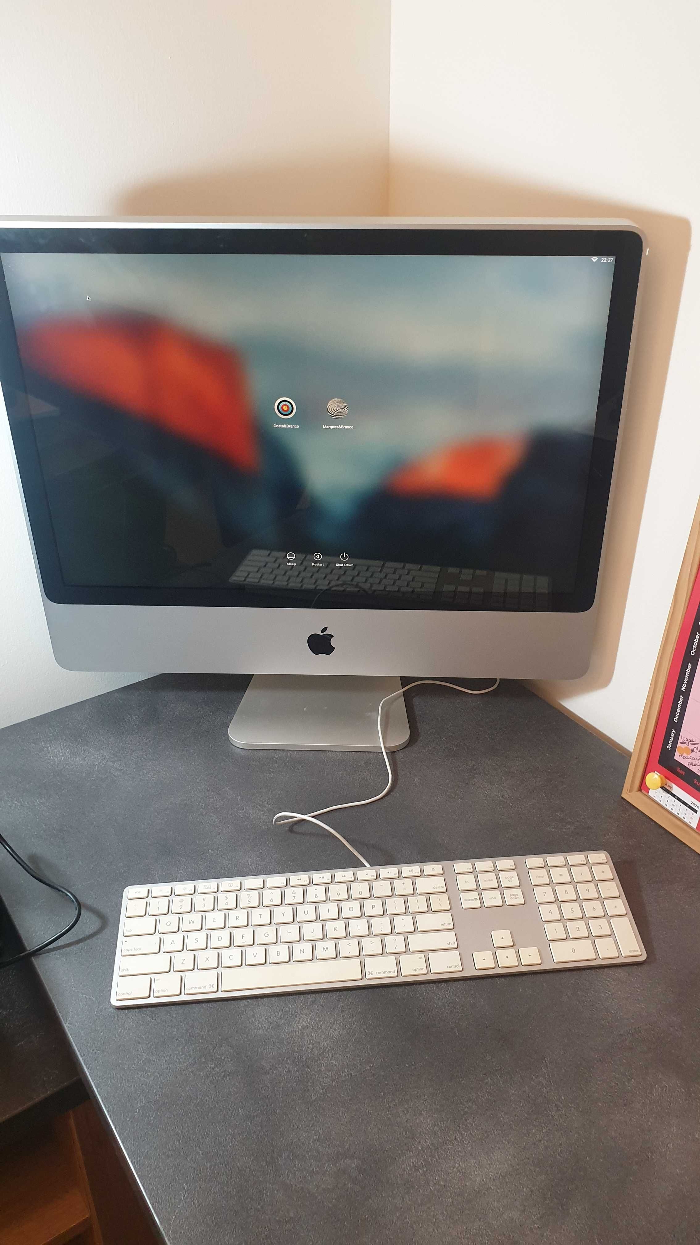 iMAC 24" 2007 imaculado a funcionar a 100% !!!