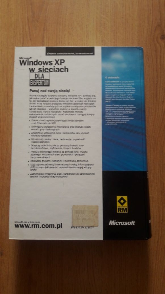 Książka "Microsoft Windows XP w sieciach dla ekspertów"
