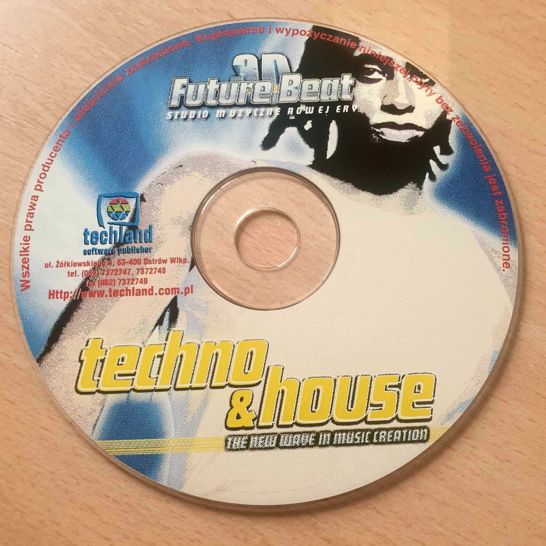 Płyta CD z samplami Techno & House