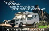 Wynajem KAMPERA 8os, automat, kamper, camper, wypożyczalnia