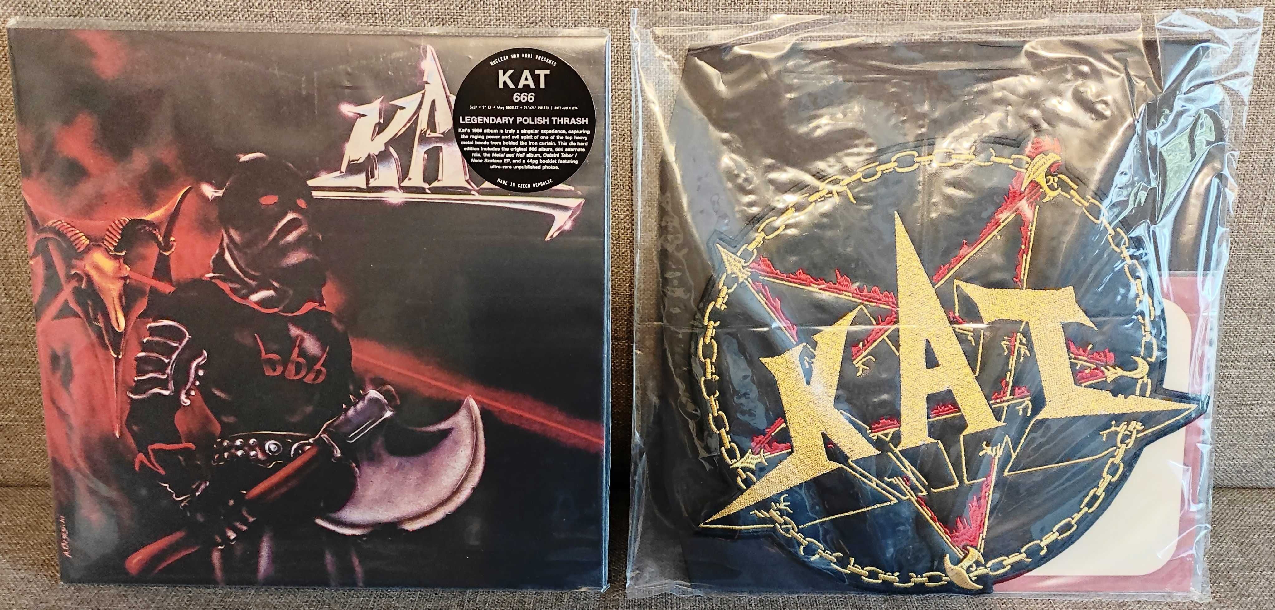 KAT 666 Metall and Hell Die Hard Edition 3x LP + 7" NWN! NOWA SOLD OUT