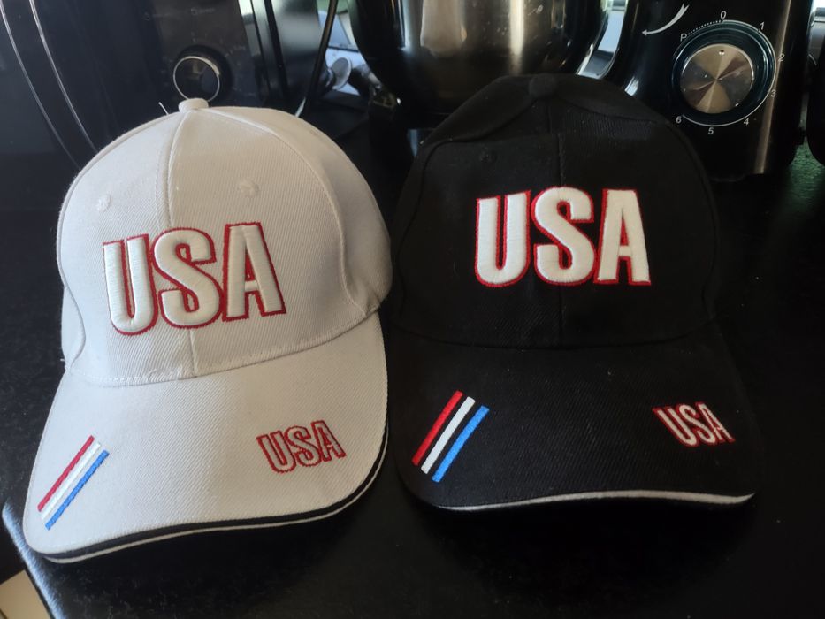 Czapeczki z daszkiem USA