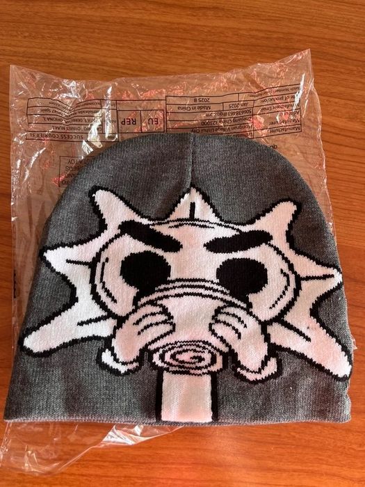 Glo gang сіра помаранчева шапки