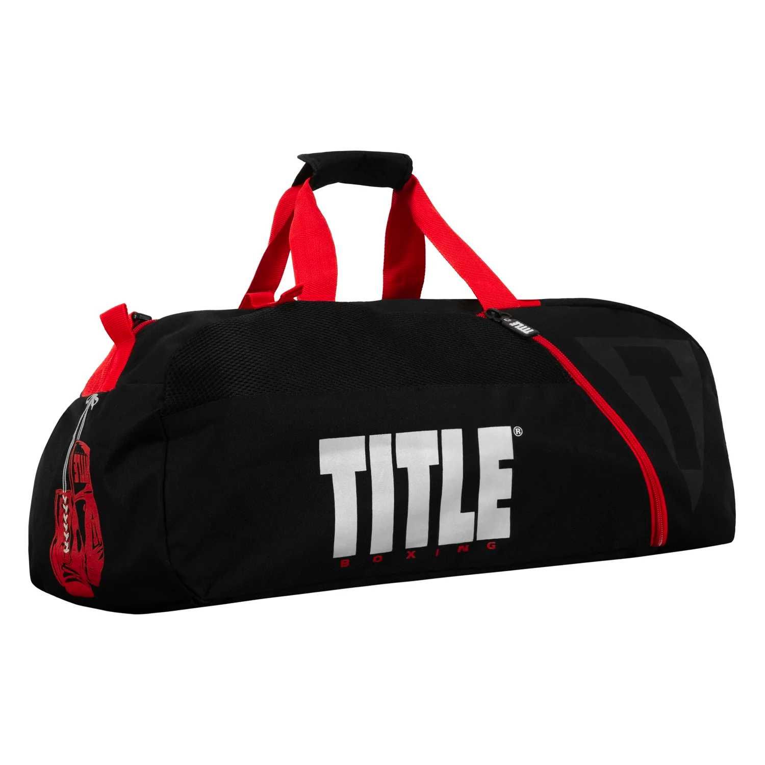 Спортивная Сумка TITLE Boxing World Bag/Backpack Red