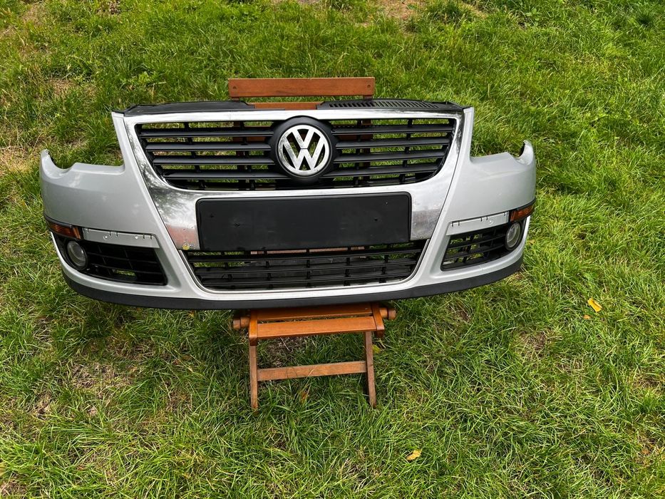 Vw Passat B6 zderzak przód Oryginał BEZ USZKODZEŃ